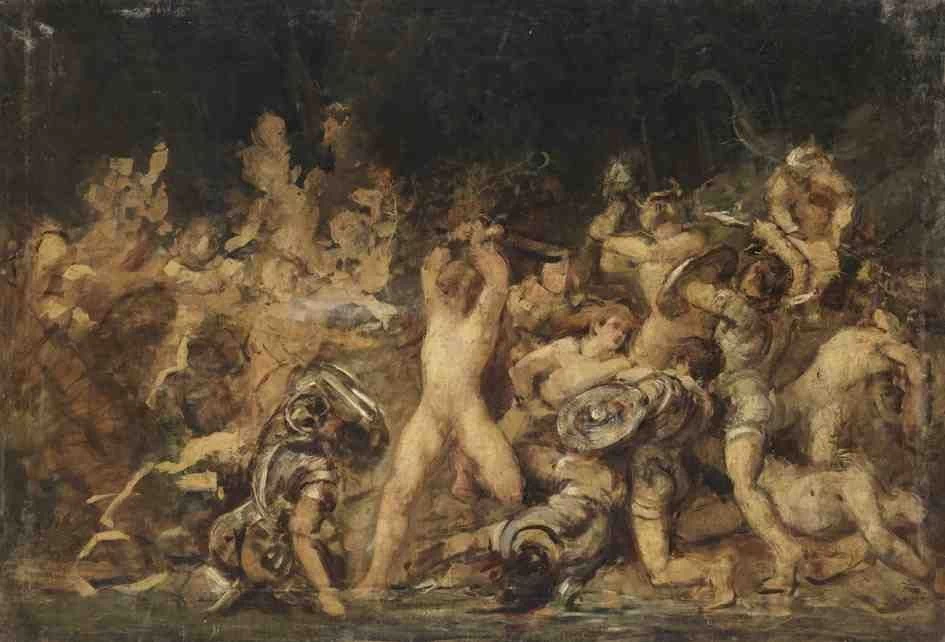 Battaglia tra romani e tedeschi - Bavarian State Painting Collections